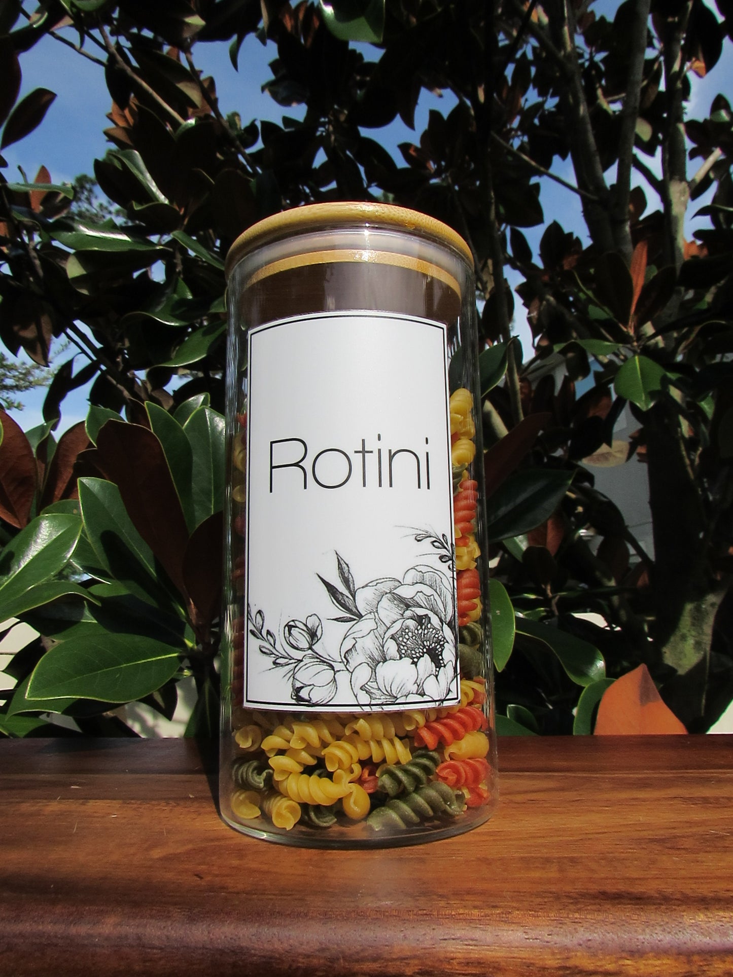 Medium Canister Label - 3 inch x 5 inch